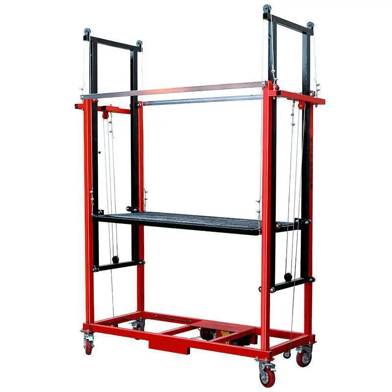 Building Construction Customized Electric Lifting Scaffolding System Galvanized Aluminum with Remote Control