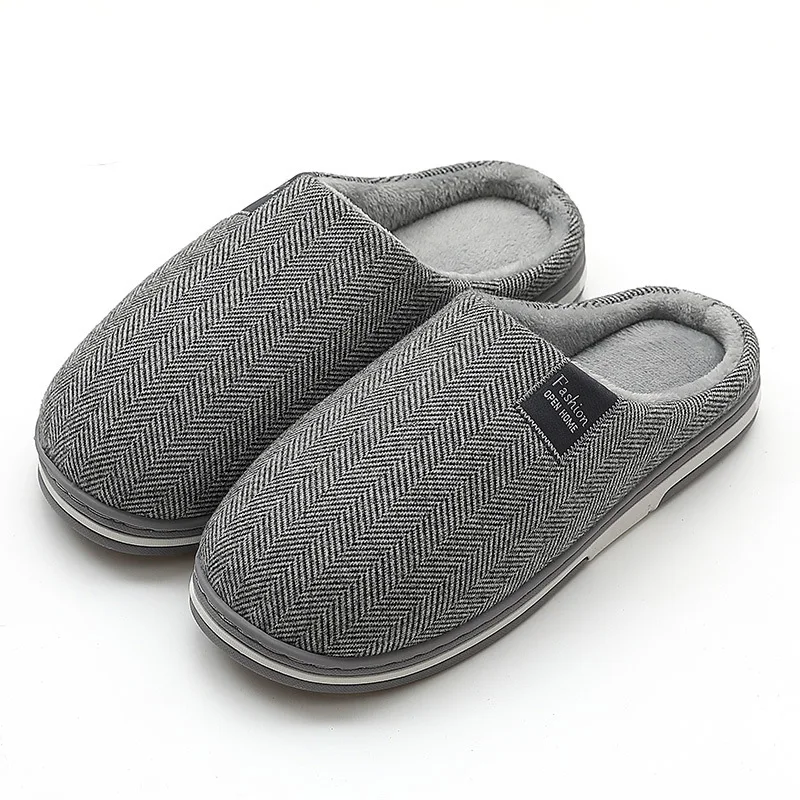 China Manufactory Autumn And Winter Bottom Soft Non-slip Indoor Cotton Slippers