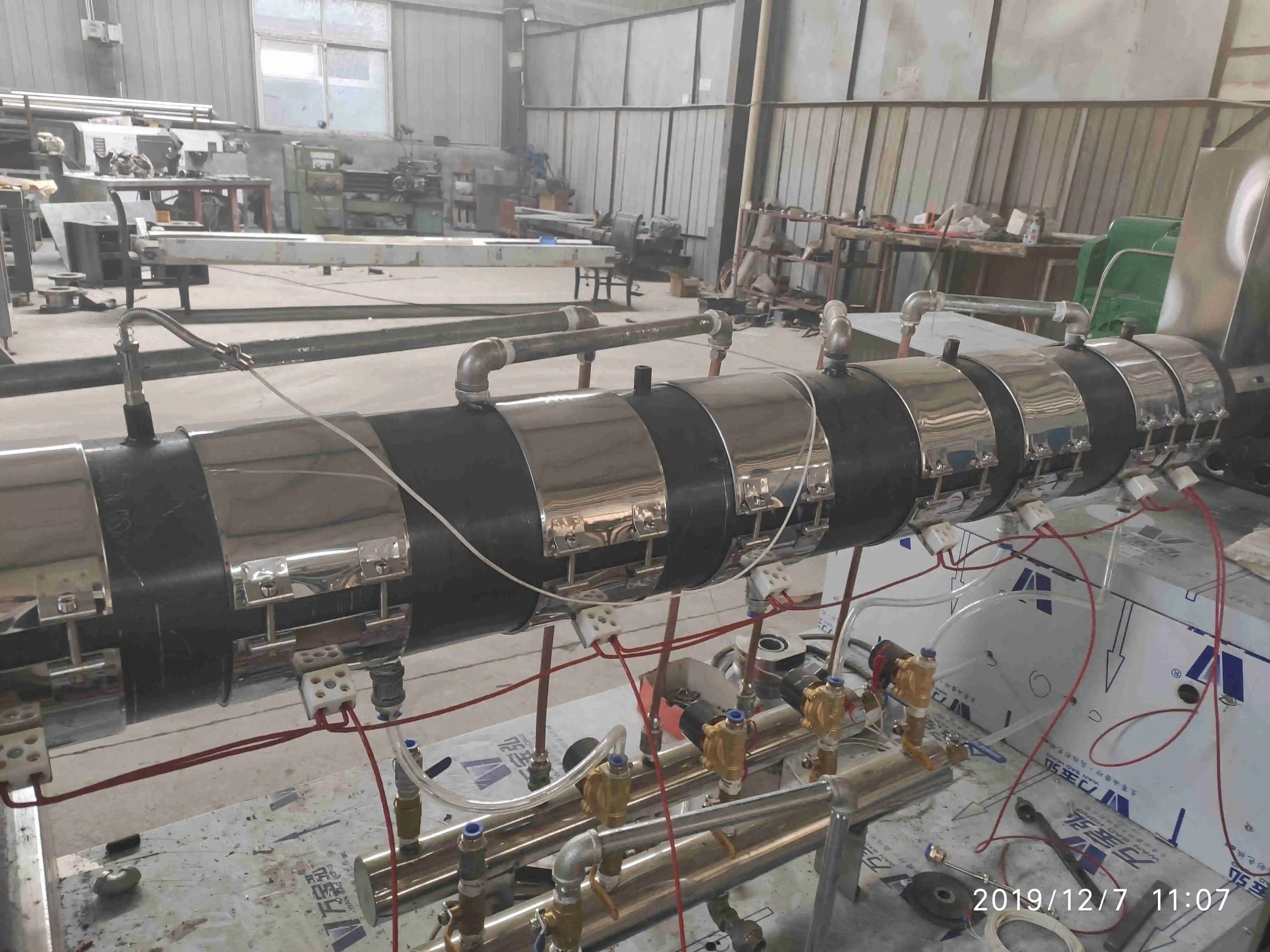 Full automatic macaroni pasta food production line pasta making machine