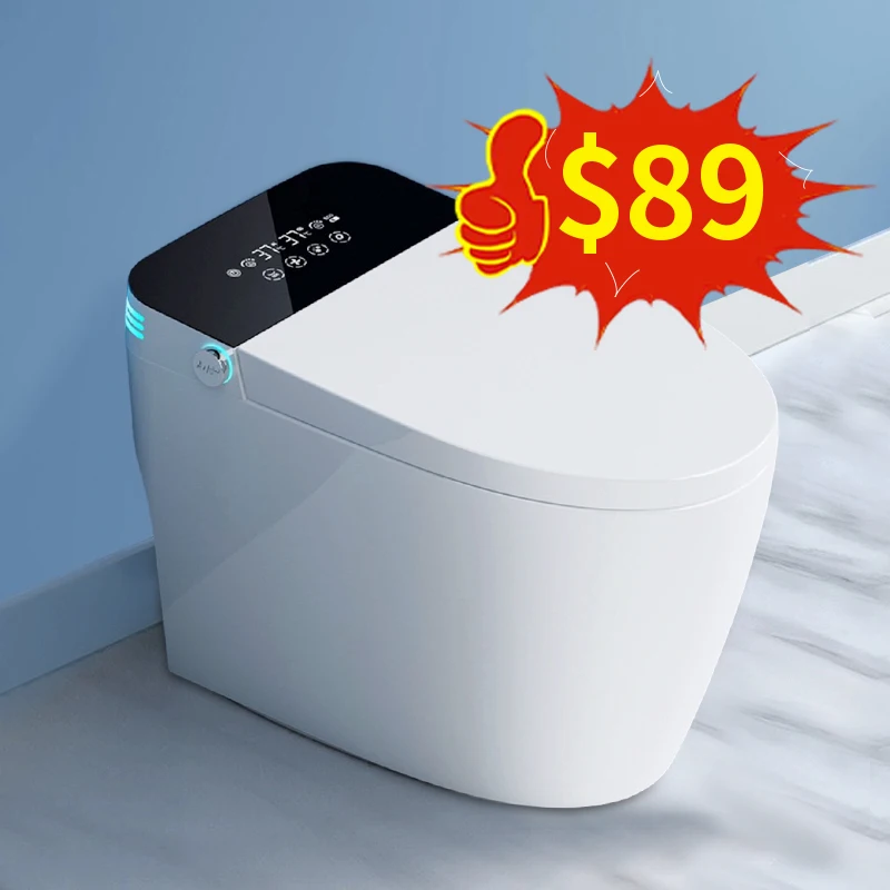 Smart Toilet One Piece Bidet For Bathroom Toilet Seat Bidet Soft Close PP Ceramics Smart Toilet Seat