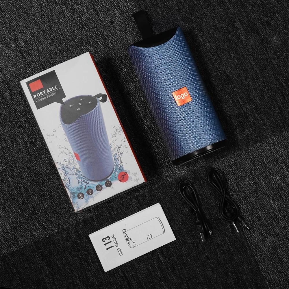 
Innoliance 113 Bocinas New Design Version 5.0 Fabric Bt Waterproof Subwoofer Spker Altavoz Inalamb Wireless Portable Speaker 