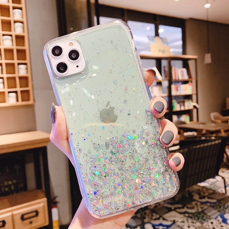  Популярный роскошный блестящий чехол для телефона iphone