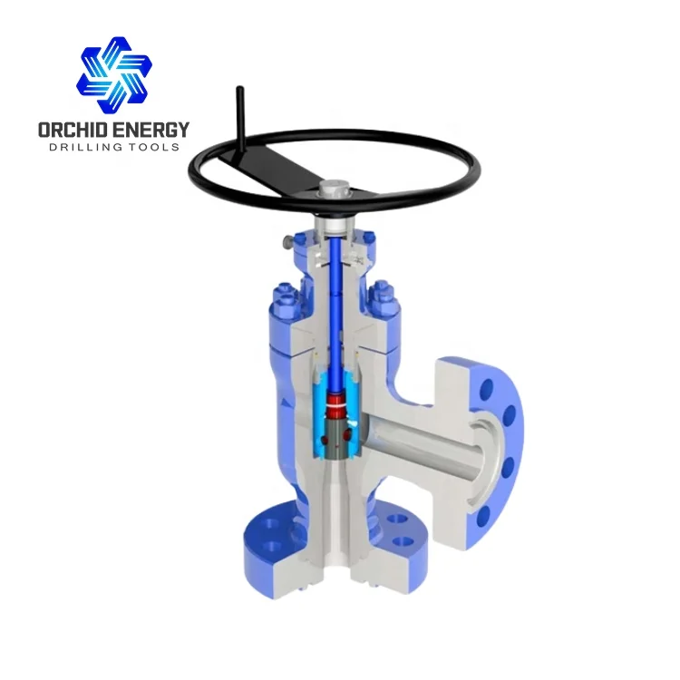 API 6A Wellhead Petroleum Equipment Adjustable Cage Type Choke Valve and Throttle Valve