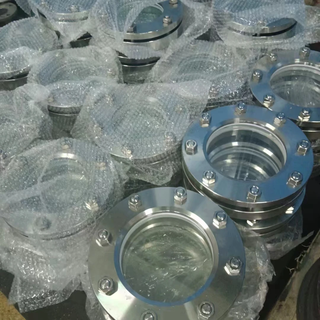 Stainless steel explosion-proof lamp scraper view mirror manhole pressure vessel reactor scraper lamp window hand hole