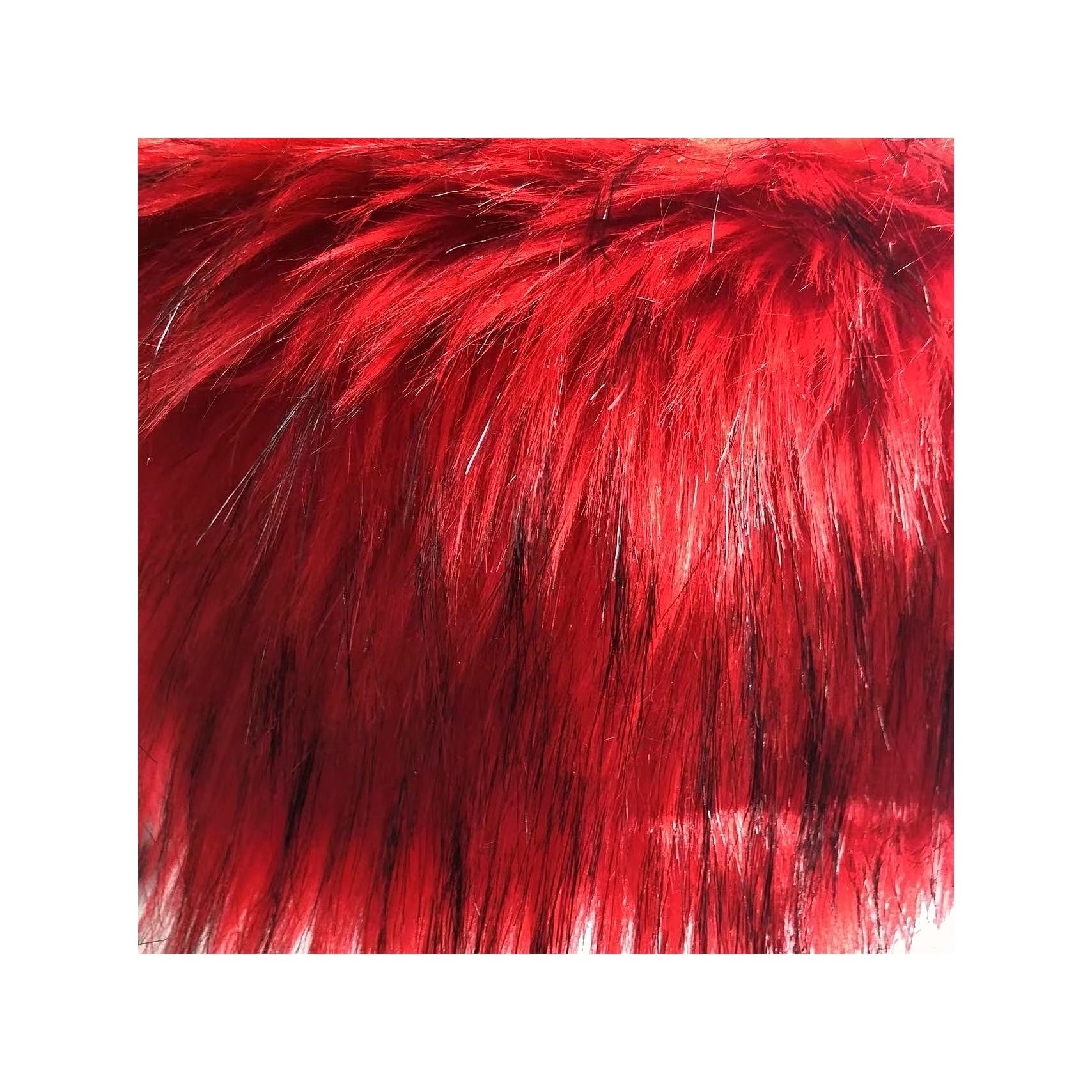 Best Quality Super Soft Long Pile Faux Wolf Fur/Wolf Hair Fabric Polyester Acrylic For Coat