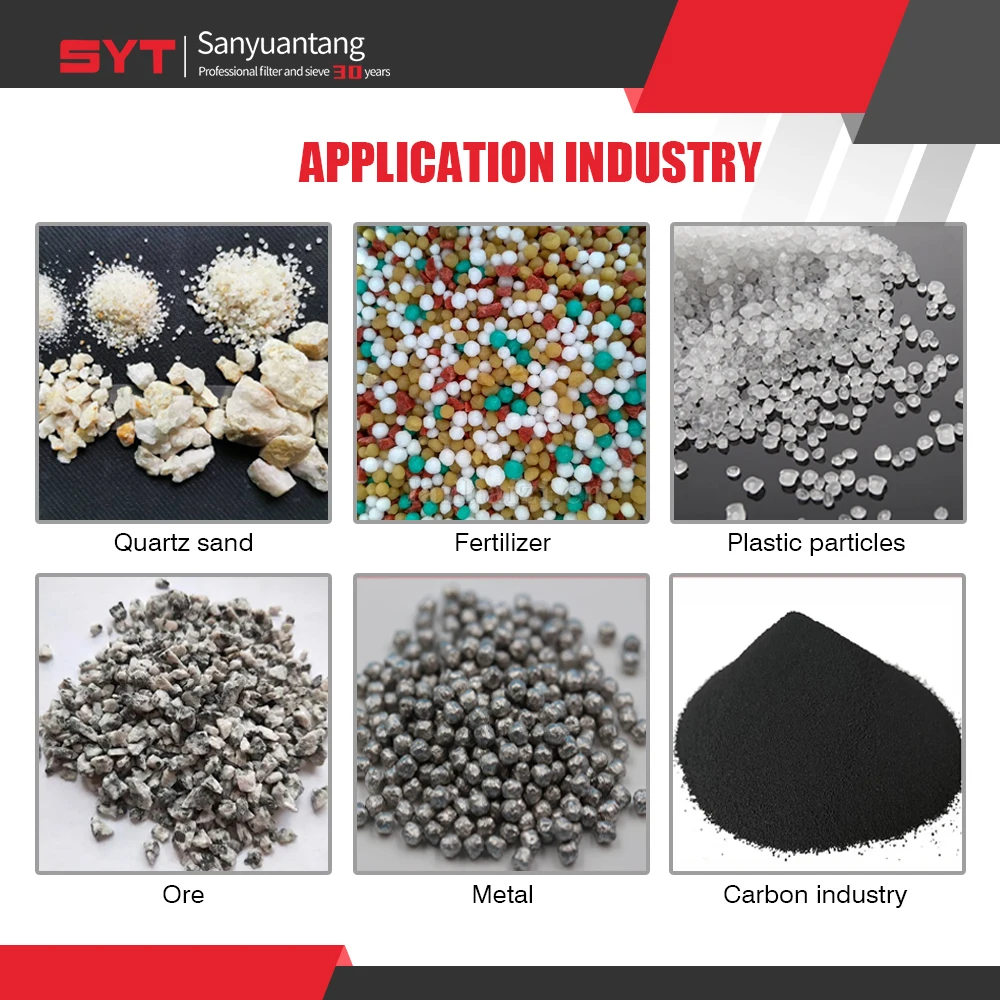 Brown Corundum Powder Sieving Machine Large Output Oil Fracking Sand Vibrating Screen Gyratory Sieving Equipment