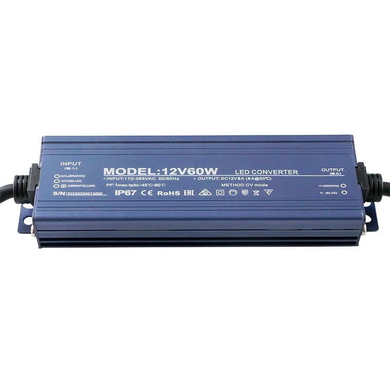 100 Вт 200 300 светодиодный привод мощность 12 В Светодиодная лента Преобразователь мощности