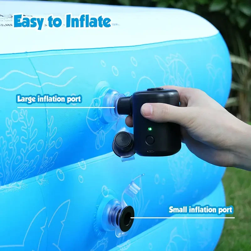 Summer essential, inflatable swimming pool large capacity, swimming cool just for a moment! pools swimming outdoor