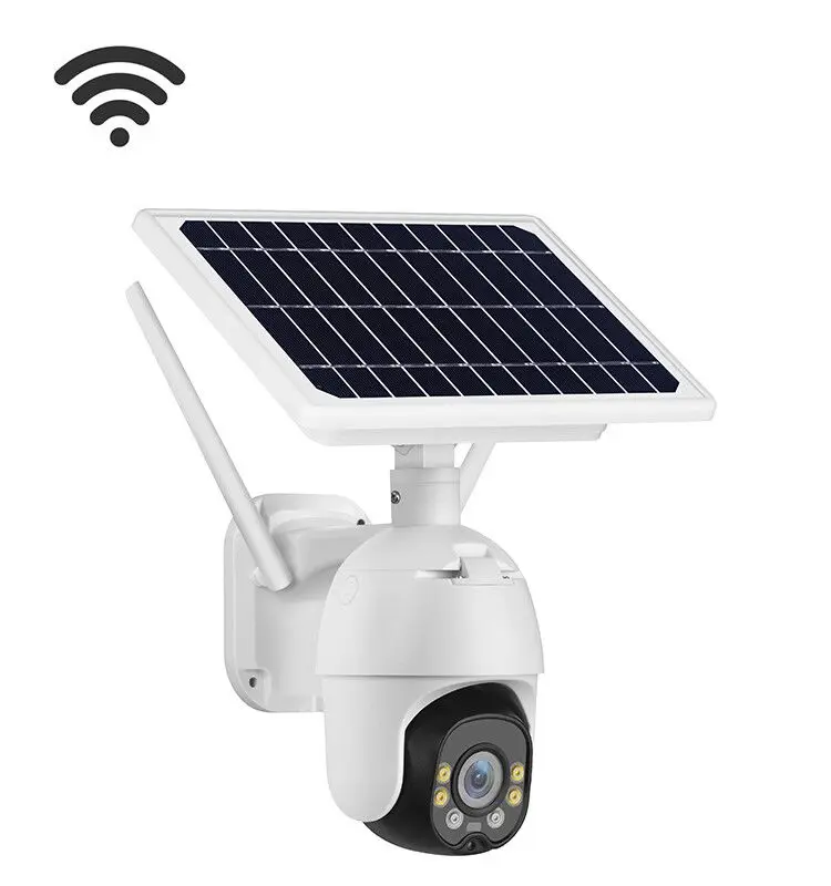 
Farm Wildlife Night Vision Color Security Motion Sensor IP WIFI Online Record Led Solar Wall Battery Energy CCTV Camera 