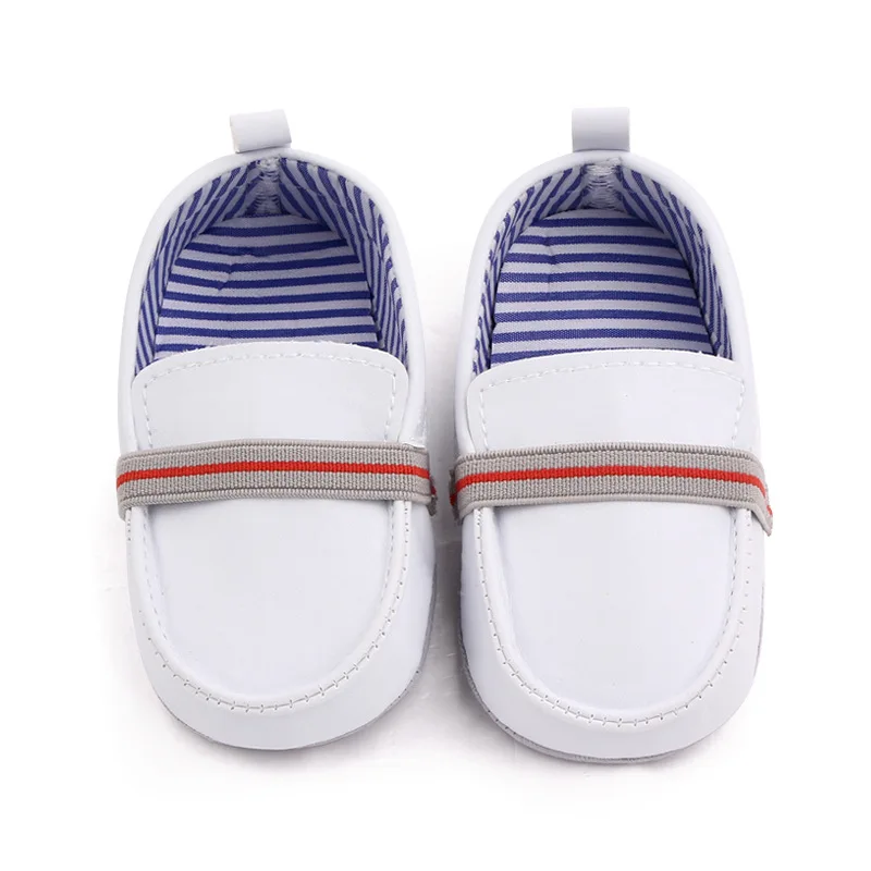 Solid Toddler Casual Slip-on Shoes PU Fancy High Quality Baby Shoes Unisex