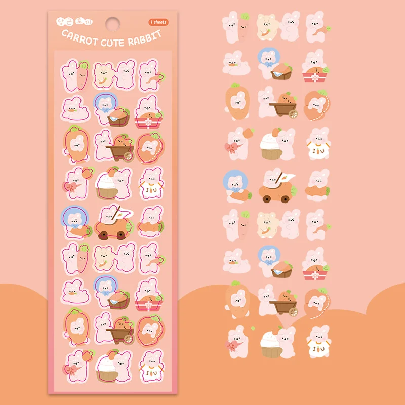 Wholesale Self Adhesive Paper Kiss Cut Stickers Cartoon Promotional Waterproof Custom Sticker Sheet