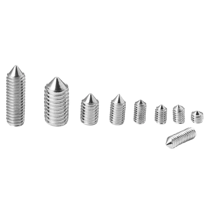 HEX SOCKET SET SCREW DIN914  in 304/316 CUSTOMIZED stainless steel BOLTS