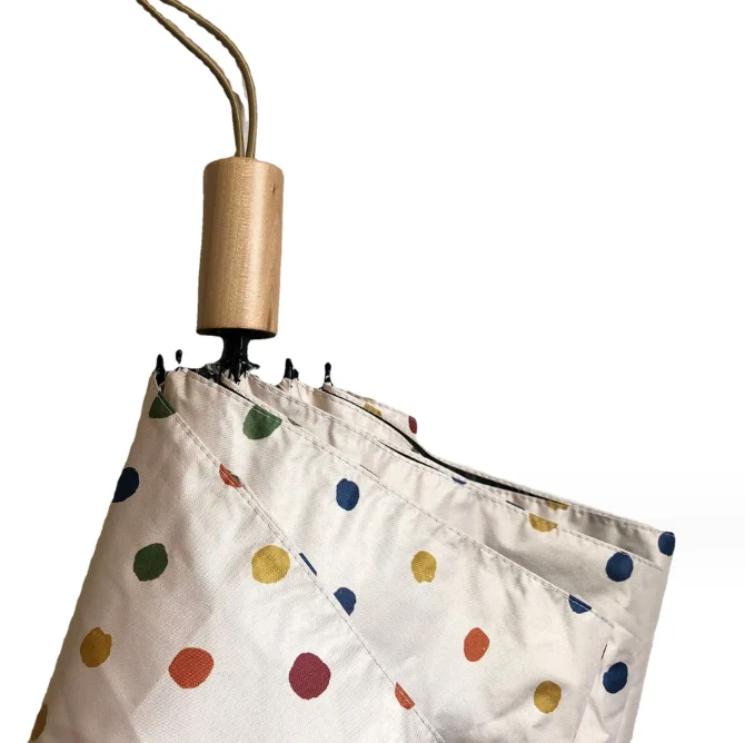 Новый складной зонт с черной клеевой ручкой