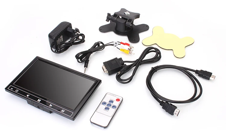 Прямые продажи с завода новые 7-дюймовые HDMI VGA AV HD настольные сенсорные кнопки для монитора супер красивые