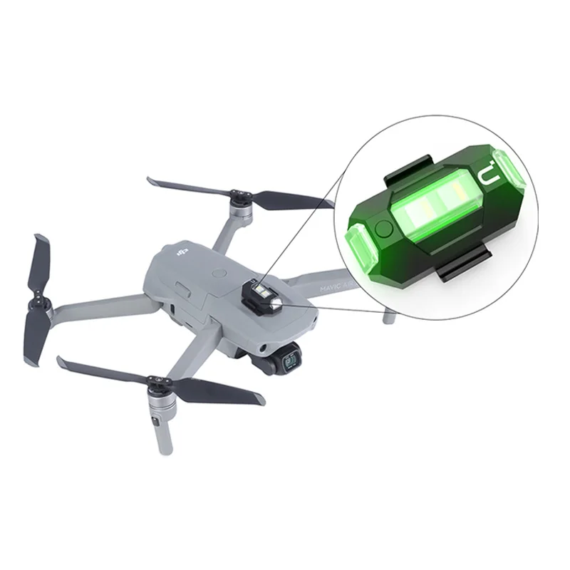 Ulanzi DR-02 Dji Mavic Air 2 Drone Strobe RGB Light Accessories Night Flight Searching Light Warning navigation Light