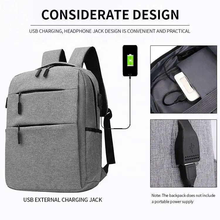 TY OEM wholesale customized logo new design outdoor casual notebook Computer business laptop backpack with compartment
