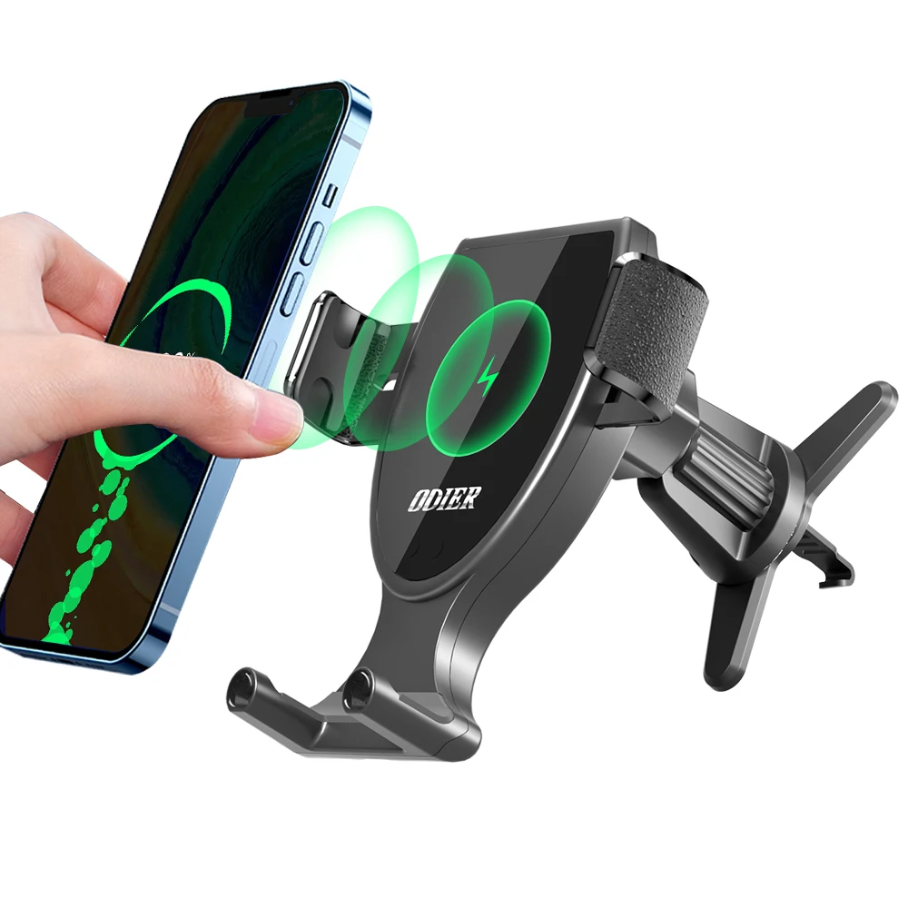 Touch switch wireless car charger wireless phone charger car wireless phone charger with car mount