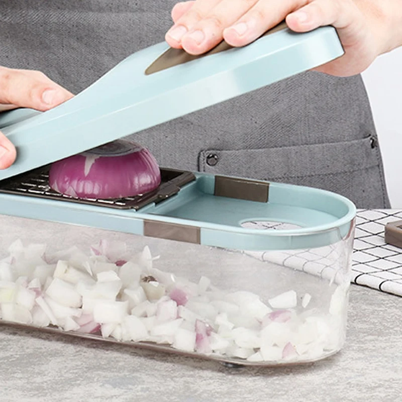 Kitchen appliance easy cleaning with non-slip foot minimize tears nice dicer vegetable chopper slicer