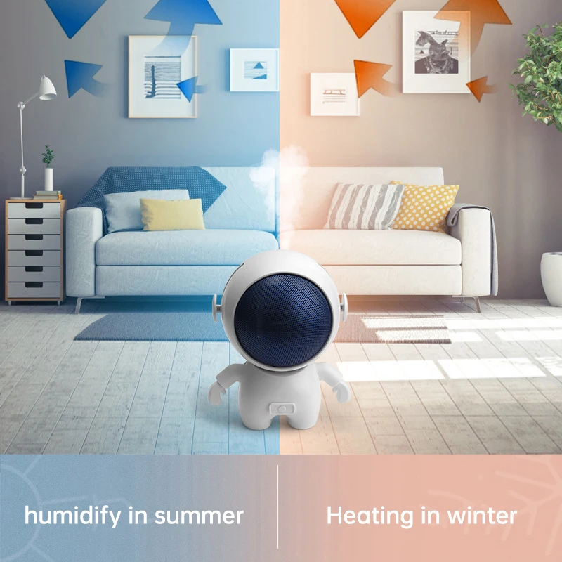 Air Heater Dryer For Warmair Shoes Heating Drying Clothes Mite Bed Quilt Baking Multifunctional Astronaut 300w Warmer Heater