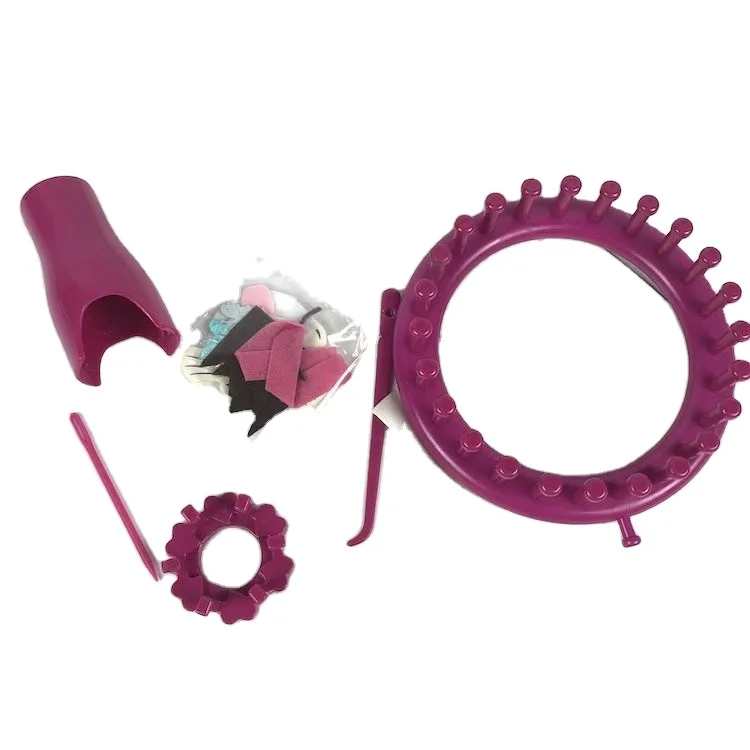 Factory direct sale Hand Knitted Toy Knitting Kit Girl Toys Knit Loom Bands Set