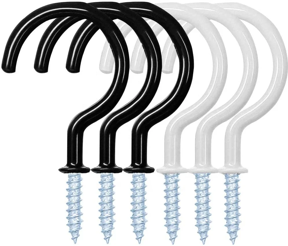 20 шт., настенные крючки с виниловым покрытием, 2,9 дюйма