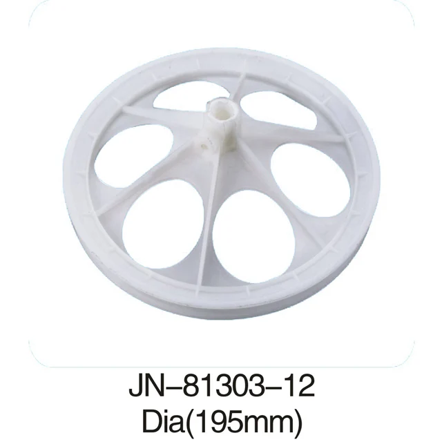 JN-81303-12 Factory Supply  Washing Machine Pulley Parts Durable Plastic Spare For Washing Machine Pulley