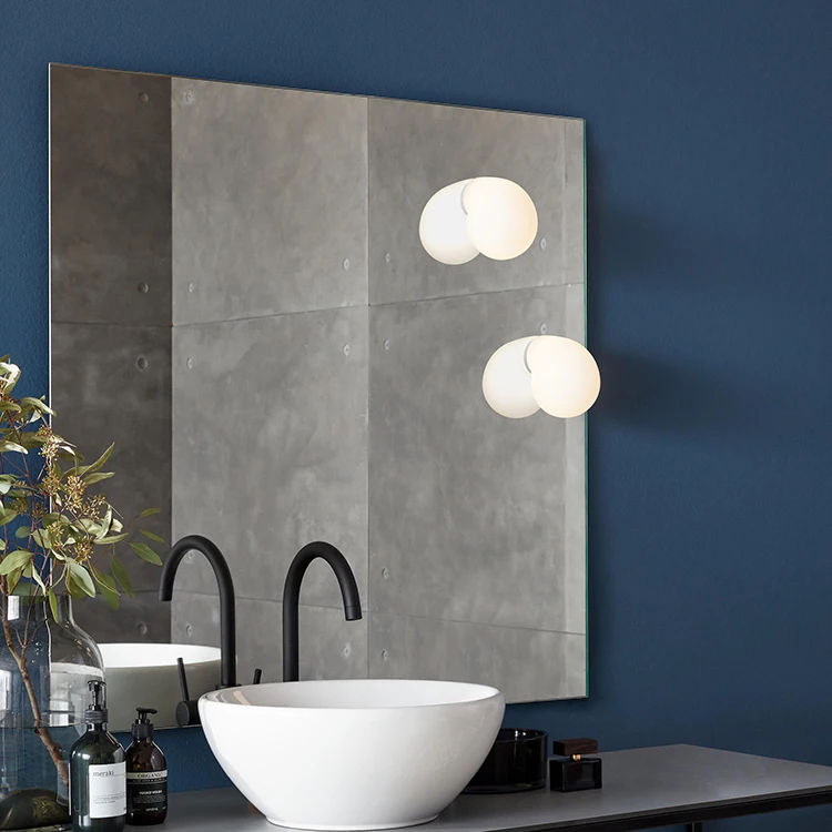 Simple Style Glass Indoor Living Room Bedroom Modern Hanging Chrome Ball Modern Pendant Lamp