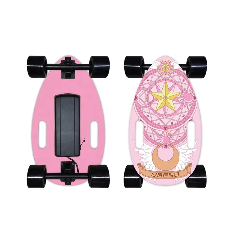 Old School Decorative 19 inch wheel man skateboard Offroad Cheapest Electric Skateboard Longboard