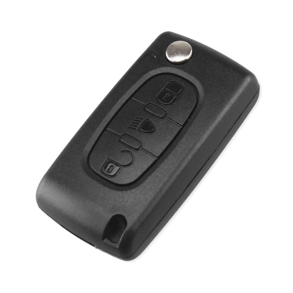  Дистанционный ключ чехол для Peugeot 207 307 308 407 607 807 Citroen C2 C3 C4 C5 C6 Флип Складной Корпус автомобильного ключа 2/3/4
