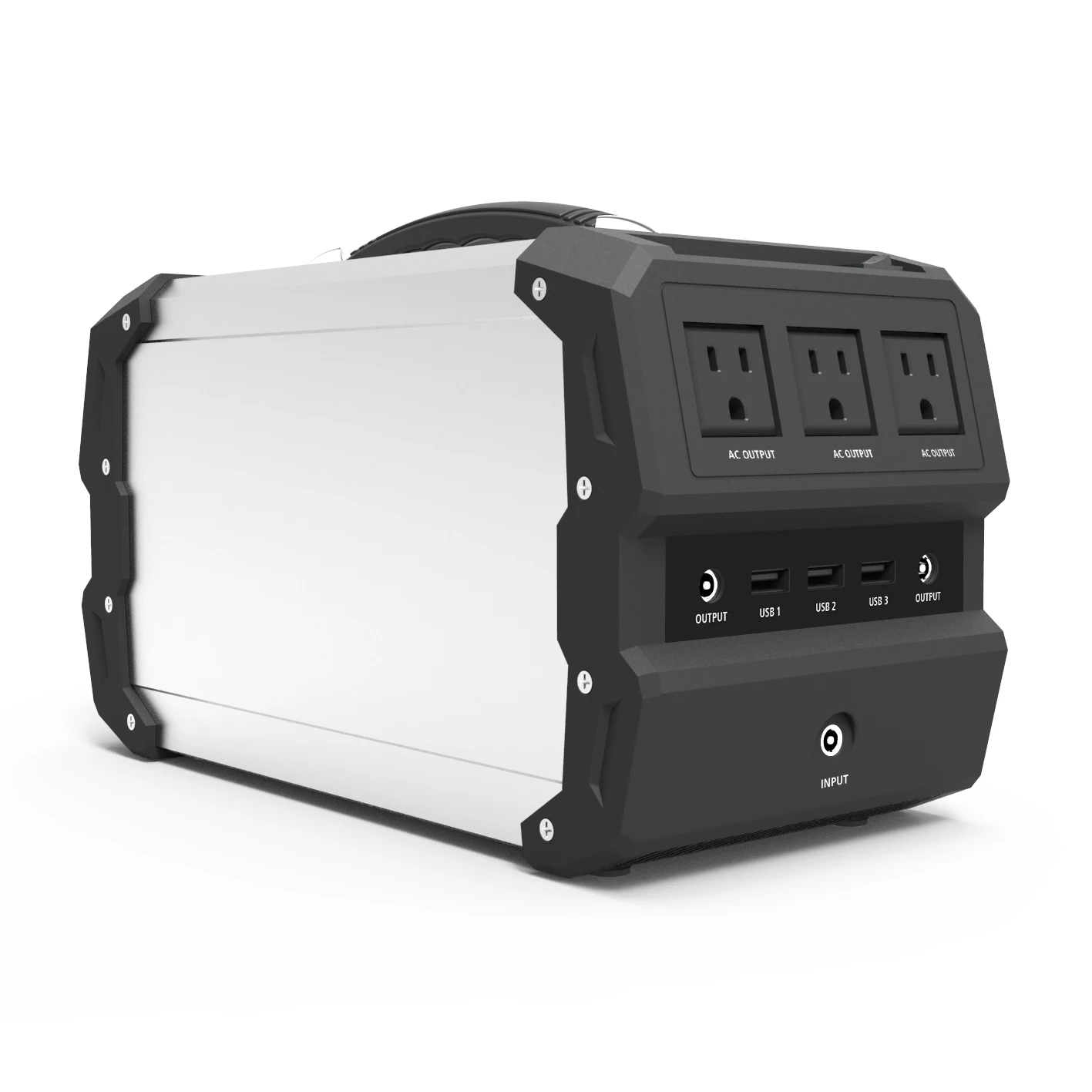 400w portable solar generator dc ac power inverter 110v 220v