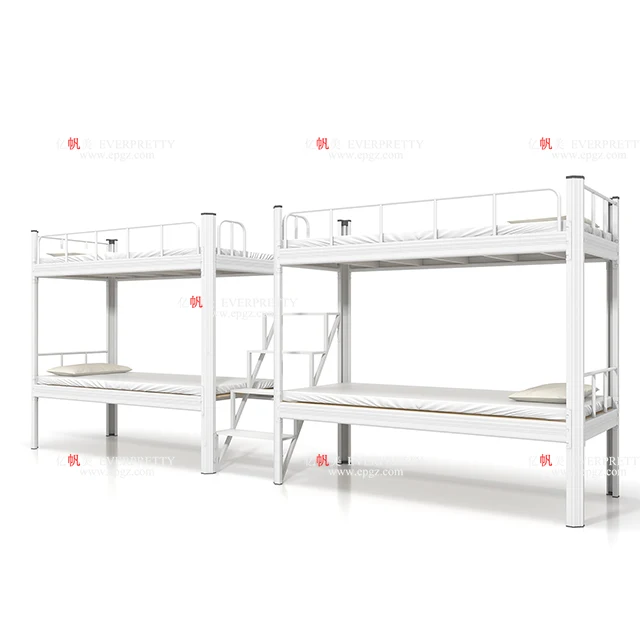Iron bunk bed frame double layers bed frame metal
