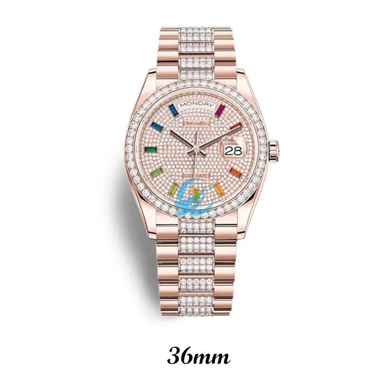 3A Quality Luxury Mechanical Watch For Man Waterproof Automatic Watches Custom Diamond Watch Wristwatch