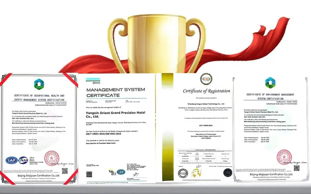 DNV Certificate Foundry Supply Lost Wax Casting Molds A356 T6 ZL101 Investment Casting Service Customize Aluminum Alloy Castings
