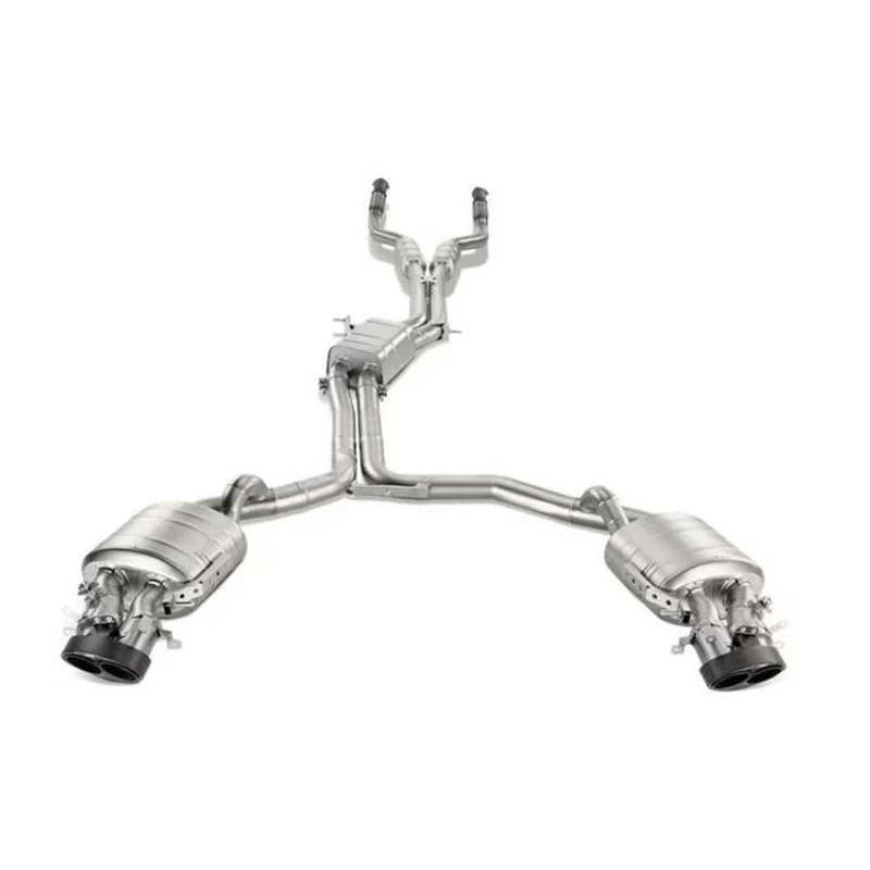 
MAXDO Exhaust System Stainless Steel Exhaust Catback Downpipes For Audi RS6/RS7 C7 2013-Present Auto Accessories 