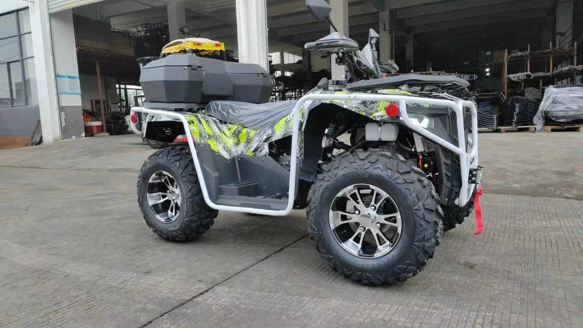300cc Big Powerful Displacement Electric Start ATV for Adult 12 inch Tire Quad 4 wheel four wheeler
