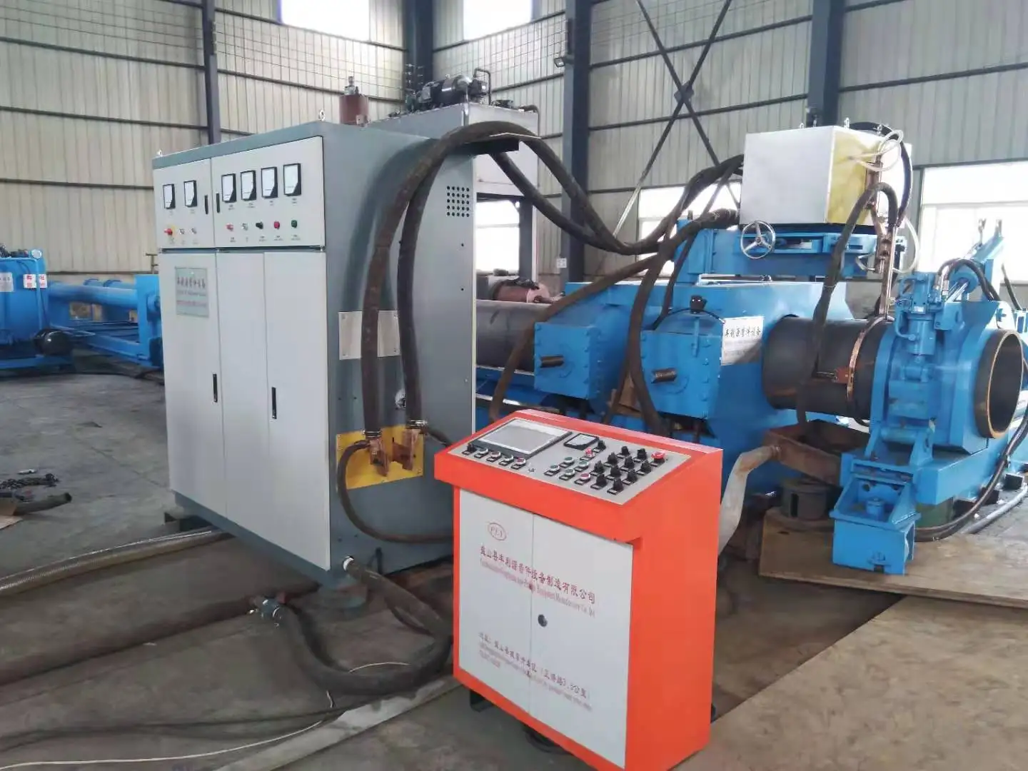 AlibabaSelect Hot Induction PLC Control Heating IF Frequency Pipe Bending Machine