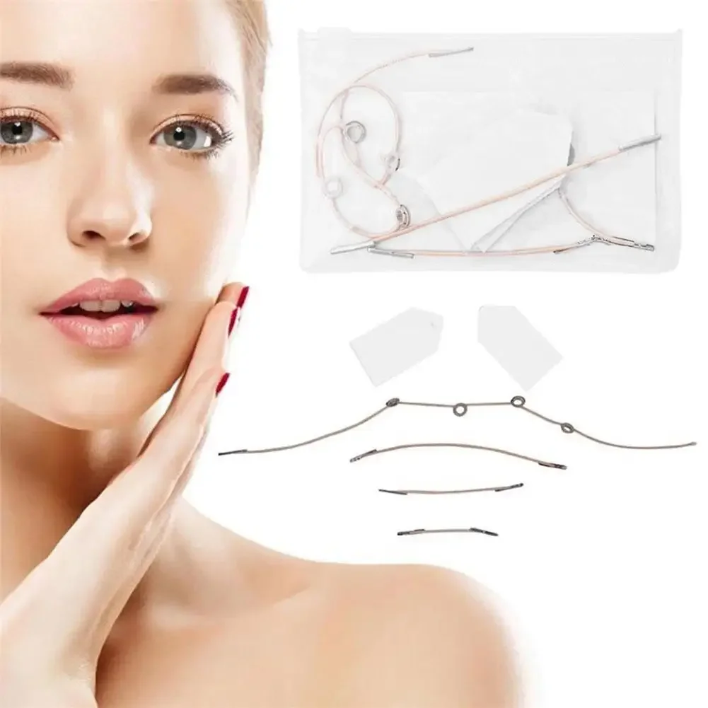 2024 Hot Products 40Pcs Invisible Secret 7 Loves Neck Jaw Instant Refillmark Traynor Miracle V Shape Face Lift Tapes