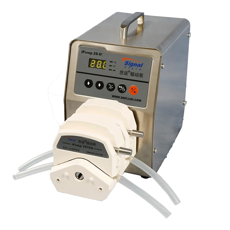 High Flow CE Certified High Quality Silicone Tube  Intelligent Peristaltic Pump