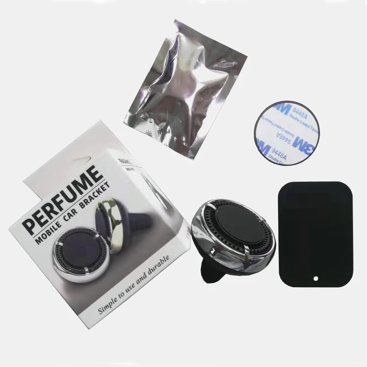 Eco-friendly Mini Vent Clip Air Freshener Car Diffuser with Magnet Phone Holder