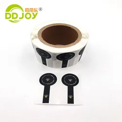 Popular matte effect custom honey jar security tamper proof seal label sticker for food packaging