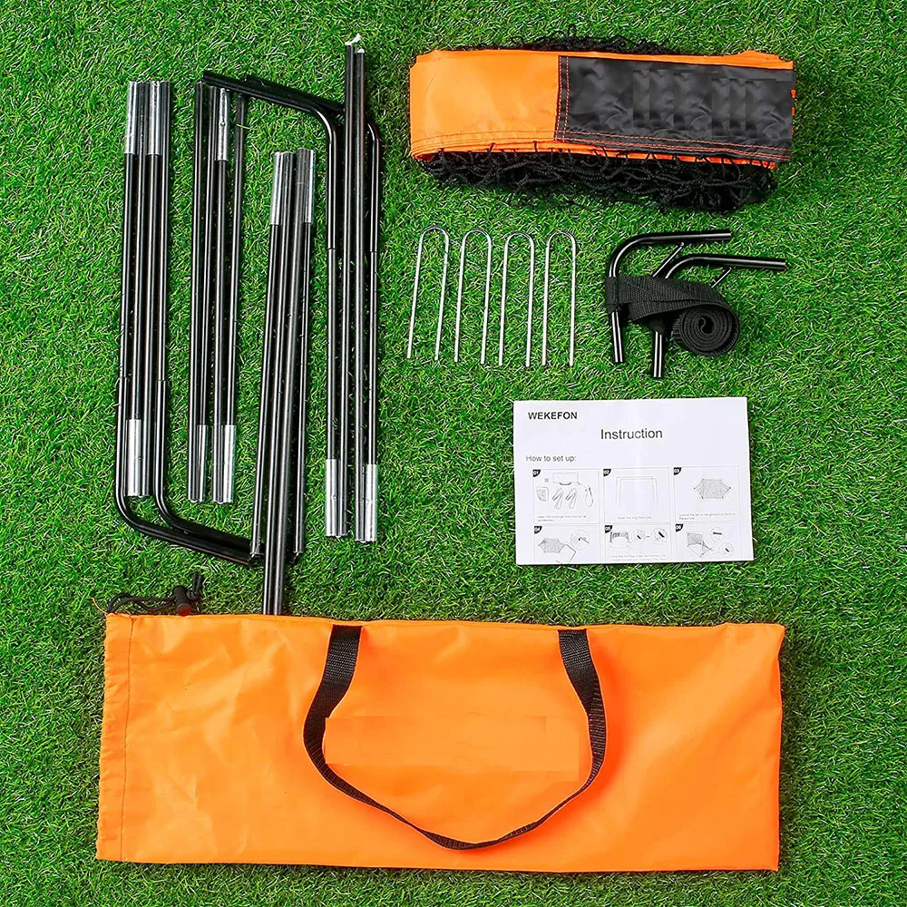 Backyard pop up portable football gate post Mini folding square pop up soccer goals