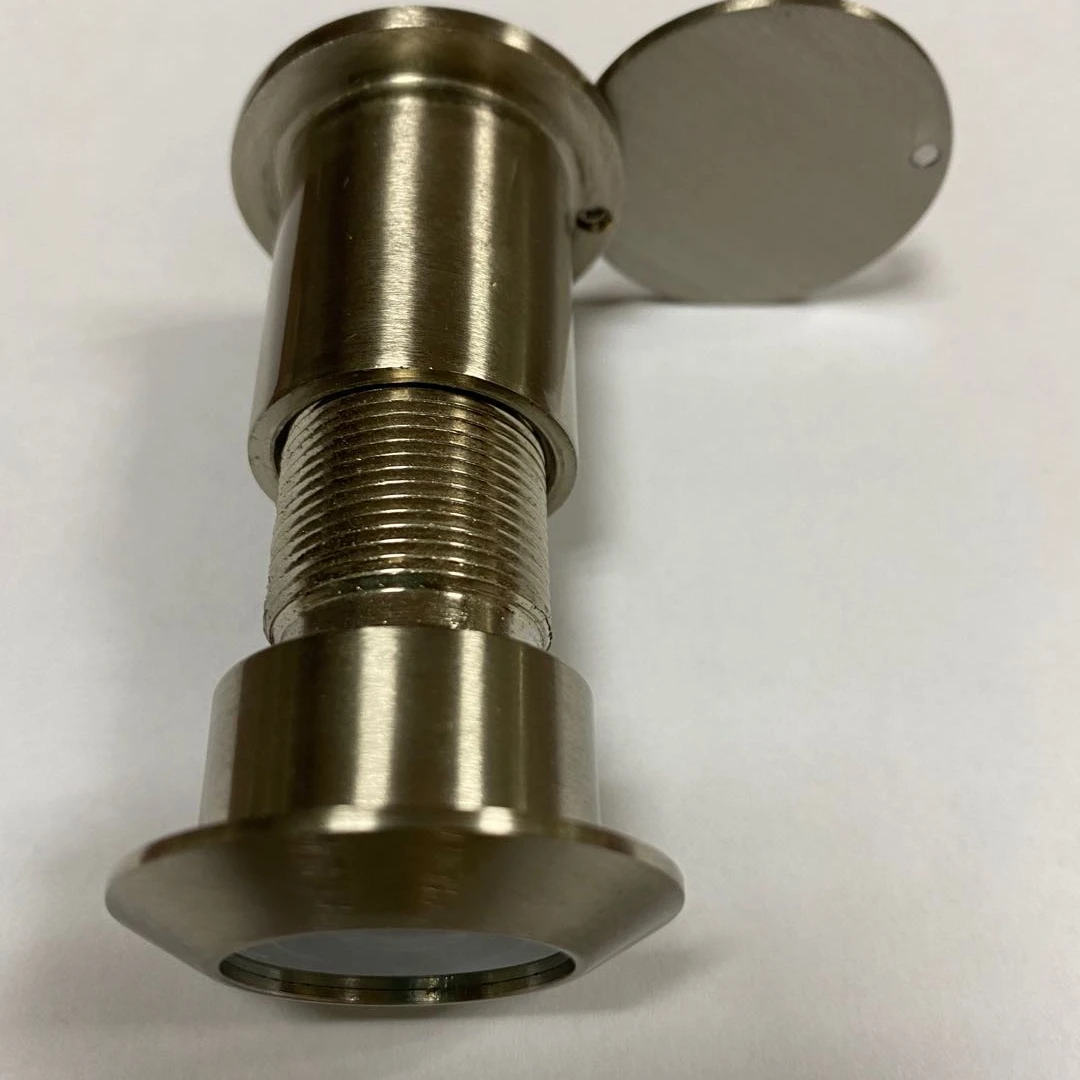American style 200 degree  brass door viewer Hyland OEM steel Door eye peephole with resin lens,