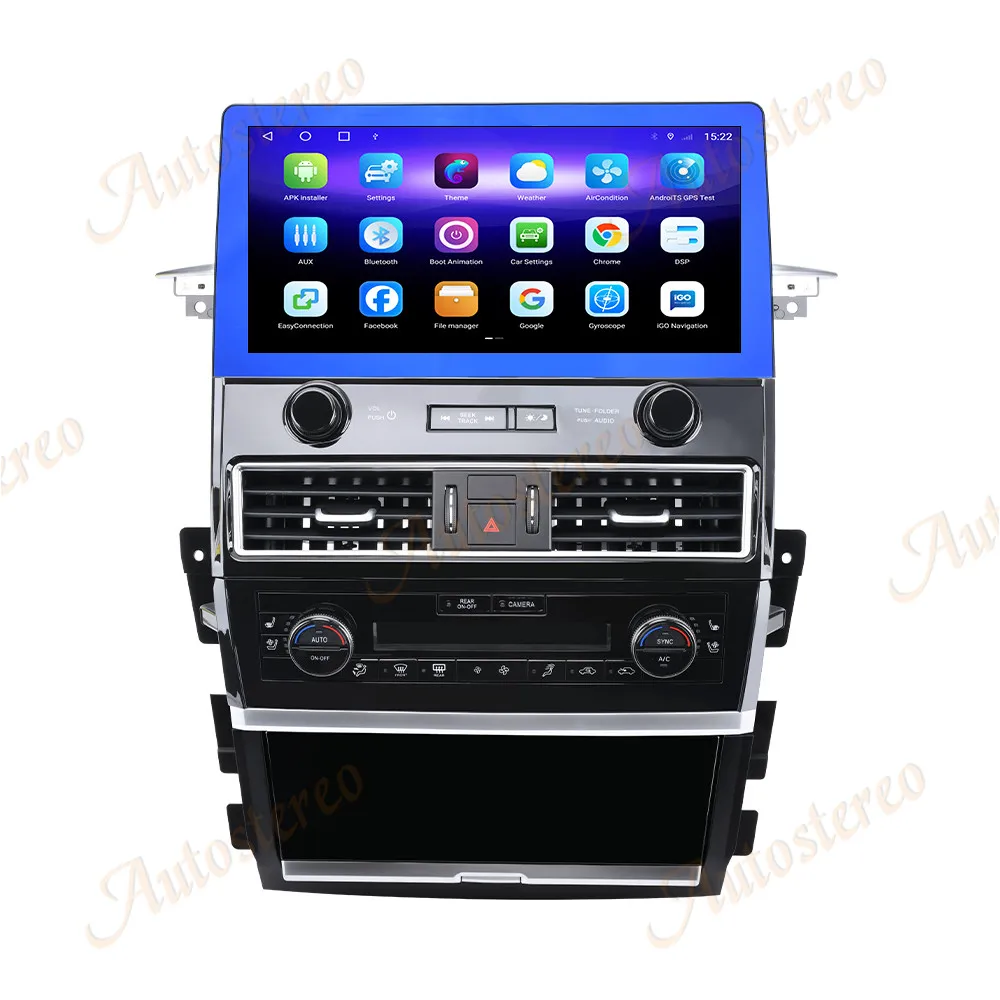 Android 13.0 Car GPS For Nissan Amanda 2010-2021 Navigation HeadUnit Multimedia Player AutoStereo DSP Tape Recorder