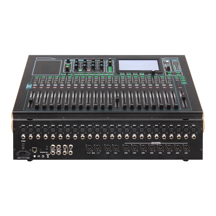 
JB-DL32 High Quality mixing console professional Digital Audio video Mixer 12 20 32 channel x32 sound mixer powermixer 