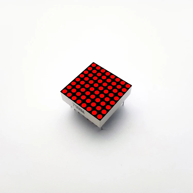 
1.9 mm dot 20*20mm size led dot matrix 8x8 display 