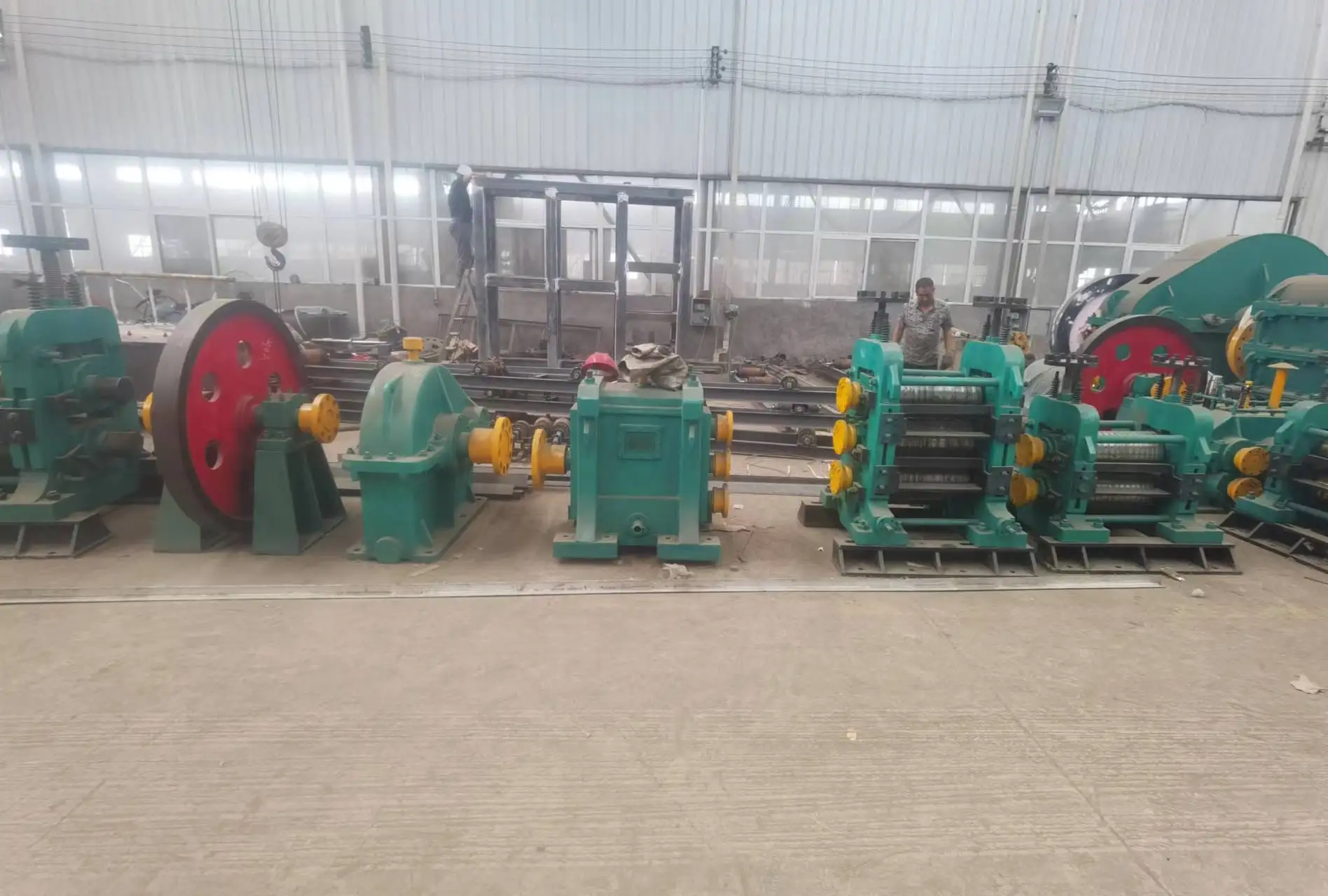 rebar hot rolling mill scrap steel melting machine ribbed steel rebar making machine rolling machine deformed bar iron wire
