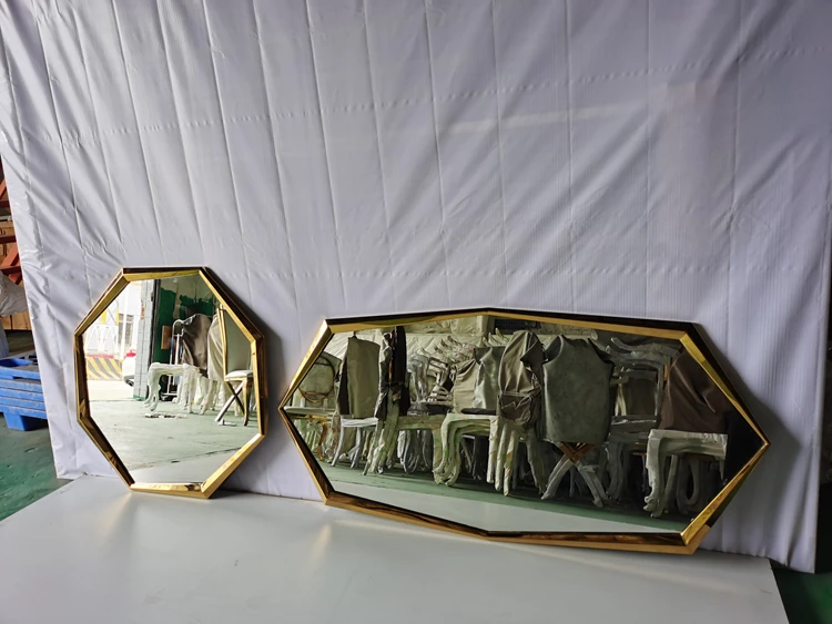 Wall hanging glass mirror for living room bedroom washroom