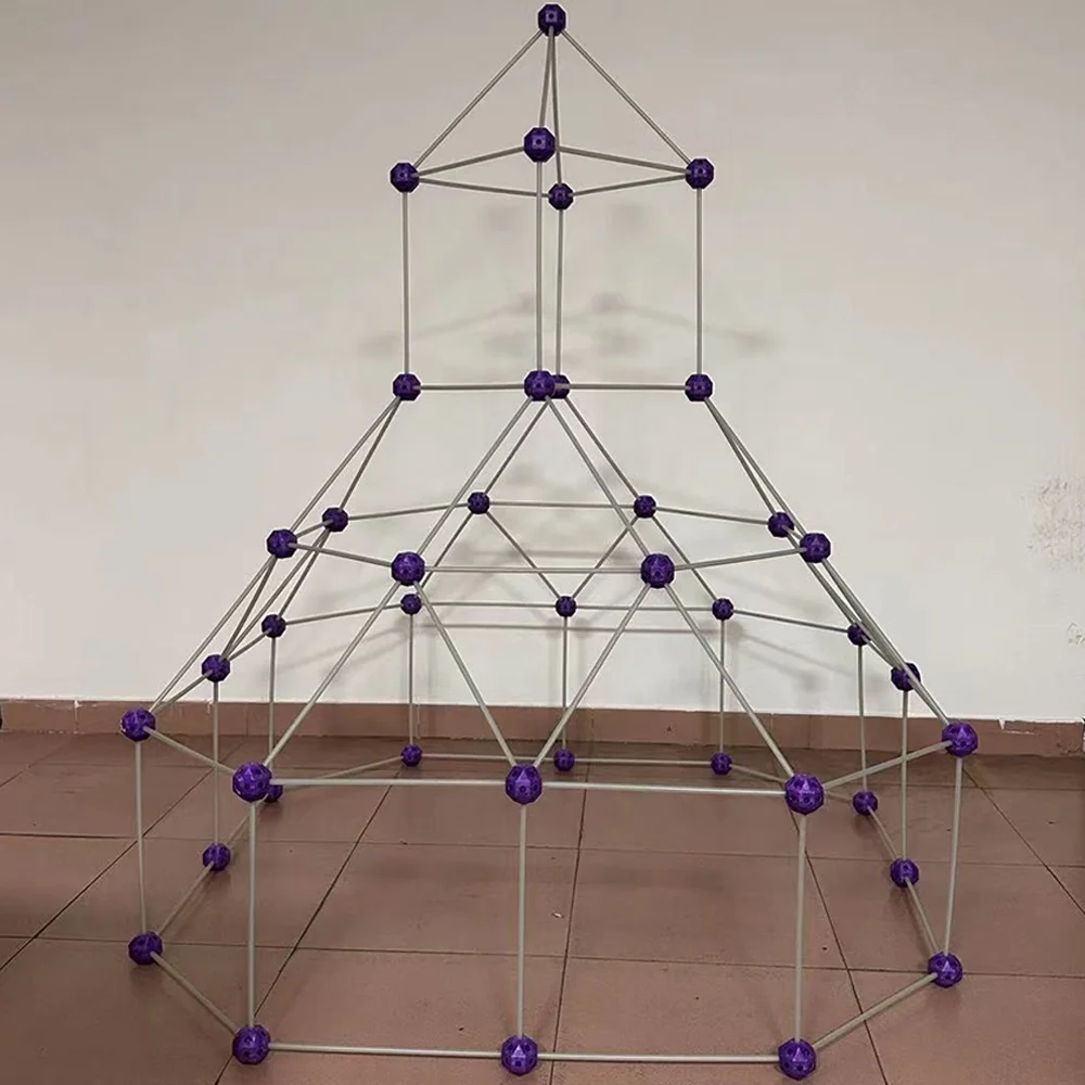 IN STOCK custom children ultimate DIY discovery toys STEM kids fort builder 120PCS