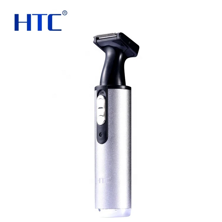 HTC триммер для носа из нержавеющей стали и ушей Триммер бровей бритье