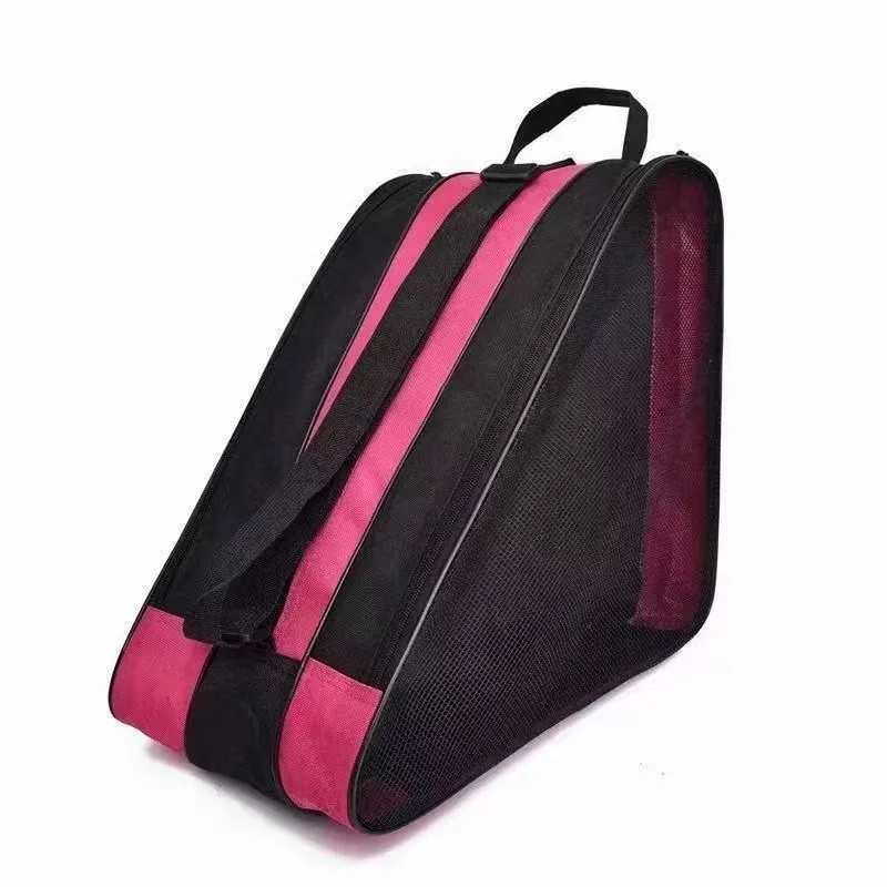 YSMLE Breathable Unisex Kids Adults Dedicated Large Capacity Equipment Triangle BackpackRoller Skates&Ski Boots Bag